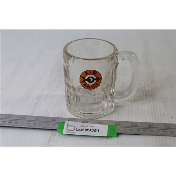 A&W Glass (1948-57 Logo)