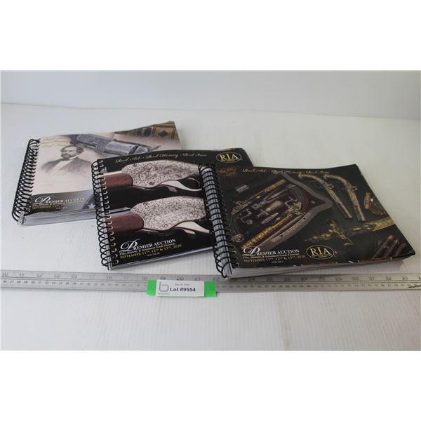 (3) Premier Auction Firearm Folders