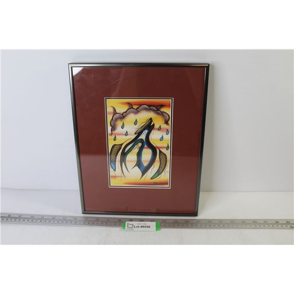 Ernie Scoles - Silkscreen Print - 10.5 x 13