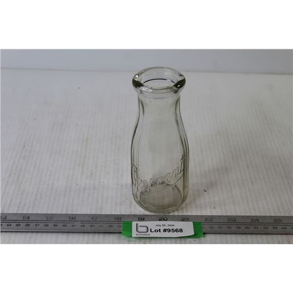 Vintage Crescent Bottle (chip on lip)