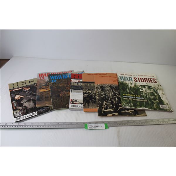 (7) Magazines - War & Peace - War Stories