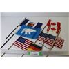 Image 1 : Assortment of Small Flags