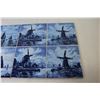 Image 3 : (8) Delft Ceramic Tiles
