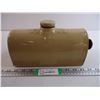Image 1 : Vintage Glazed Stoneware Bed Warmer Bottle with Screw Lid