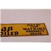 Image 4 : Tin Little Scotchman Oiler Sign - 28 x 4
