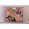 Image 1 : Framed Wizard of Oz Poster - Judy Garland - 24 x 18 - Missing 1 Piece of Frame