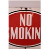 Image 3 : Porcelain No Smoking Sign - 20 x 14