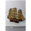 Image 1 : 1859 Cutty Sark Tall Sailing Ship Model Wooden
