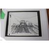 Image 2 : Saskatchewan Harvesting Scene Print 10'' x 14''