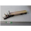 Image 1 : ERTL Semi-Truck and Flat Deck Trailer - Macleods Winnipeg