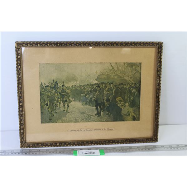 Early Great War Lithograph