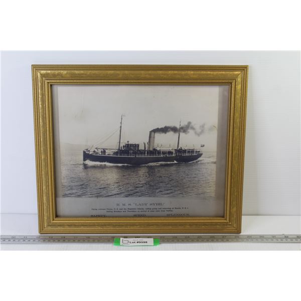 Early Maritime "Lady Sible" PEI; Nova Scotia - Photograph by Munro (16 1/2" x 13 1/2")