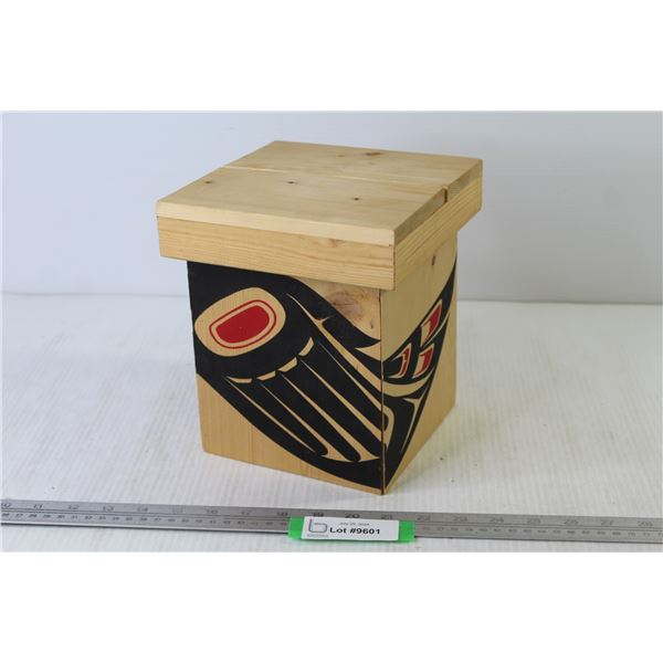 Haida Clarence Wells Box "Owl Wings"