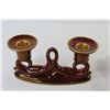 Image 2 : Carlton Ware - Leaf Dish - Candle Holder - Rouge Royale