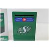 Image 2 : Saskatchewan Roughriders Canadian Post Plastic Mailbox Bank (in box)