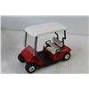 Image 1 : SecCast Diecast Golf Cart Coin Bank (1/16 scale - in box)