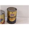 Image 3 : (3) Havoline Texaco Motor Oil Tins