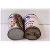 Image 4 : (2) North Star Motor Oil Tins (One Full)