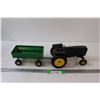 Image 1 : John Deere Model 4330 & Wagon 1:16 Scale - Re-Painted