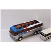 Image 3 : (2) Greyhound Bus (Pull Back Toy & Money Bank)
