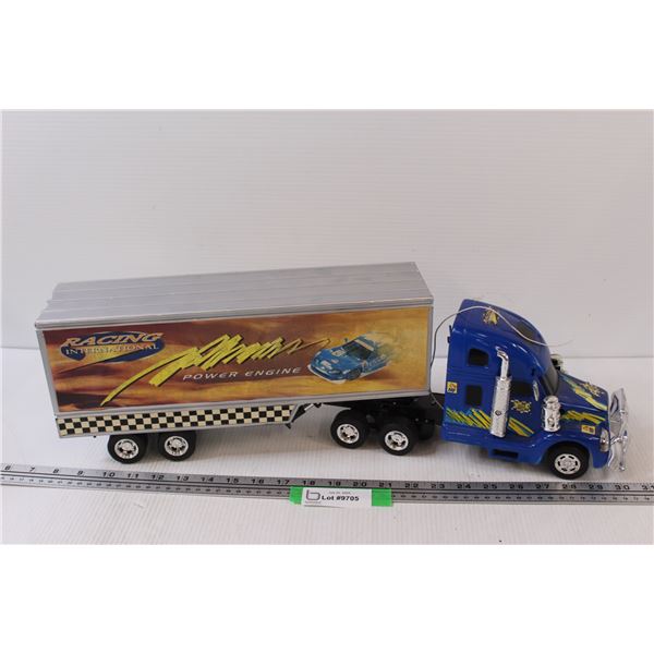 Semi & Trailer Toy (Some Wear)