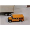 Image 4 : Tonka Semi & Trailer & (2) School Buses - As is