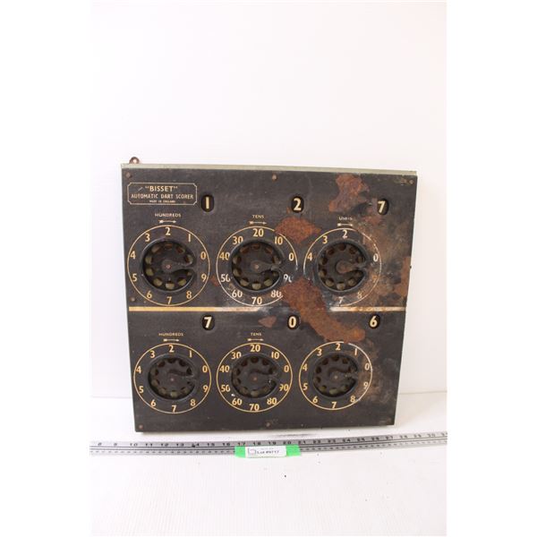 Automatic Dart Scorer - Some Wear - 18" x 18"