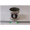 Image 1 : White Owl Tobacco Tin (No Lid) - 5.5" x 5"