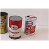 Image 2 : (3) Esso Motor Oil Tins - 7" Tall