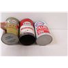 Image 4 : (3) Esso Motor Oil Tins - 7" Tall