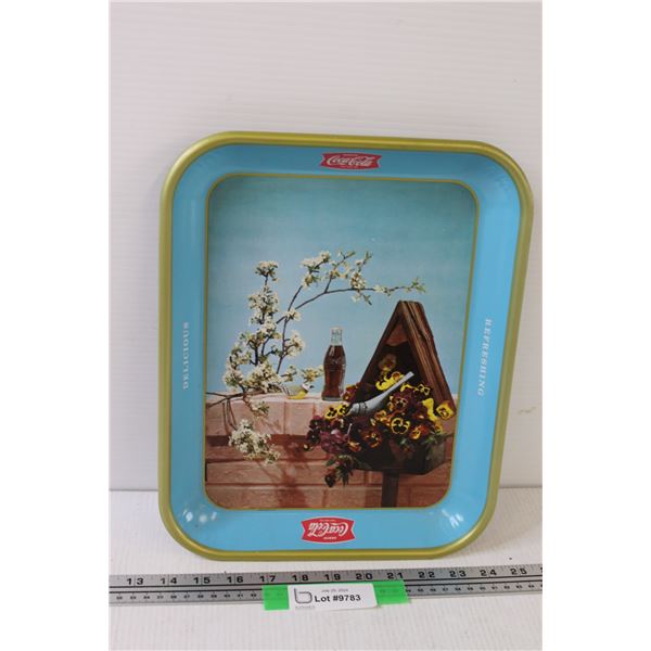 Coca Cola Metal Serving Tray - 13" x 11"