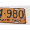 Image 3 : Saskatchewan Farm License Plate 1942