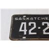Image 3 : Saskatchewan License Plate 1960