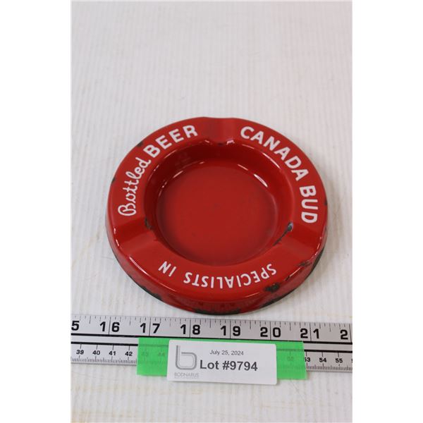 Canada Bud - Beer Ashtray - 6"