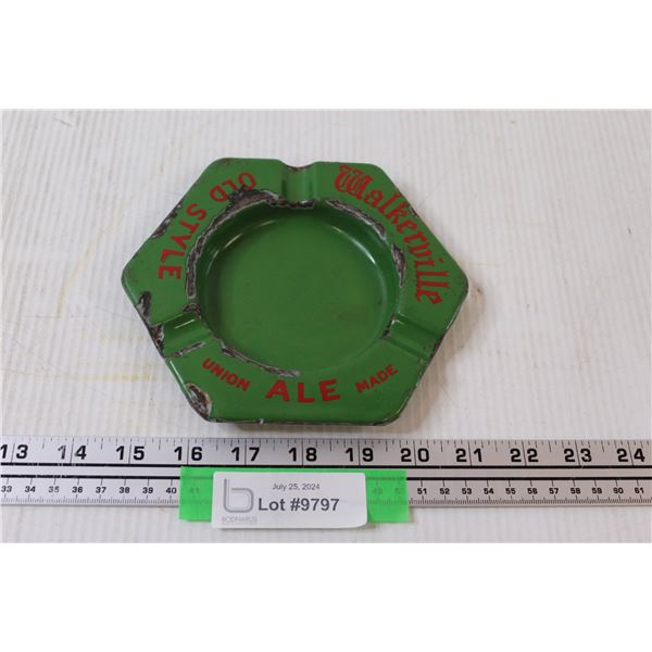 Walkersville Beer Ashtray - 6"