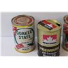 Image 2 : (3) Motor Oil Tins - 6" - Petro Canada & Quaker State