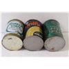 Image 4 : (3) Motor Oil Tins: Quaker State & Esso