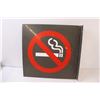Image 3 : Metal No Smoking Sign - 18" x 18"