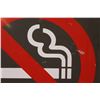 Image 4 : Metal No Smoking Sign - 18" x 18"
