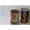 Image 2 : (4) Motor Oil Tins: Co-op & Sonic Brands