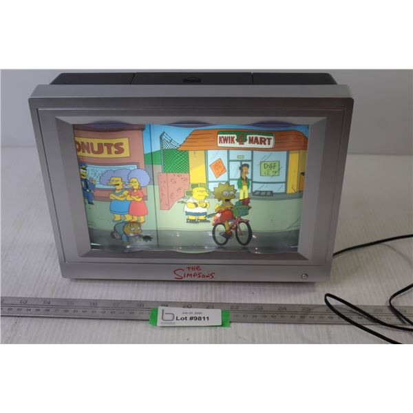 The Simpsons 3D Motion Light (bulb not working - screen movement working)