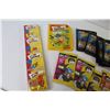 Image 4 : (15) The Simpsons Booster Pack Cards - (11) The Simpsons Sticker Packs - Simpsons Rackz Memo Pad - S