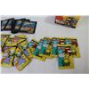 Image 7 : (15) The Simpsons Booster Pack Cards - (11) The Simpsons Sticker Packs - Simpsons Rackz Memo Pad - S