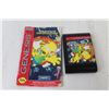 Image 3 : Genesis Sega Game - Barts Nightmare w/Instructional Manual