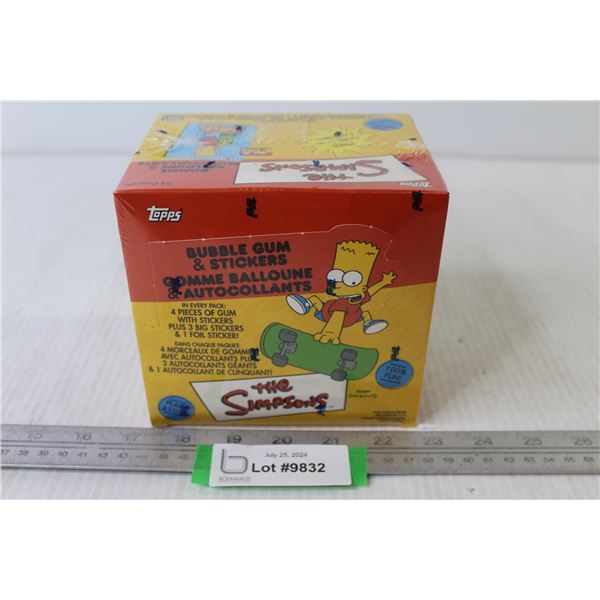 The Simpsons Bubble Gum Stickers (NIB)