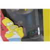 Image 3 : The Simpsons - Homer Talking Alarm Clock (in box - looks unused)