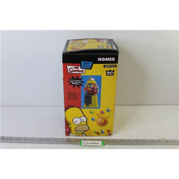 The Simpsons Bubble Gum Machine (NIB)