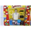 Image 3 : The Simpsons - (2) Figurines All Star Voices (NIB - package edge is bent)