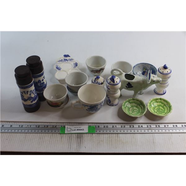 (20 Sets of Salt and Pepper Shakers and Misc.