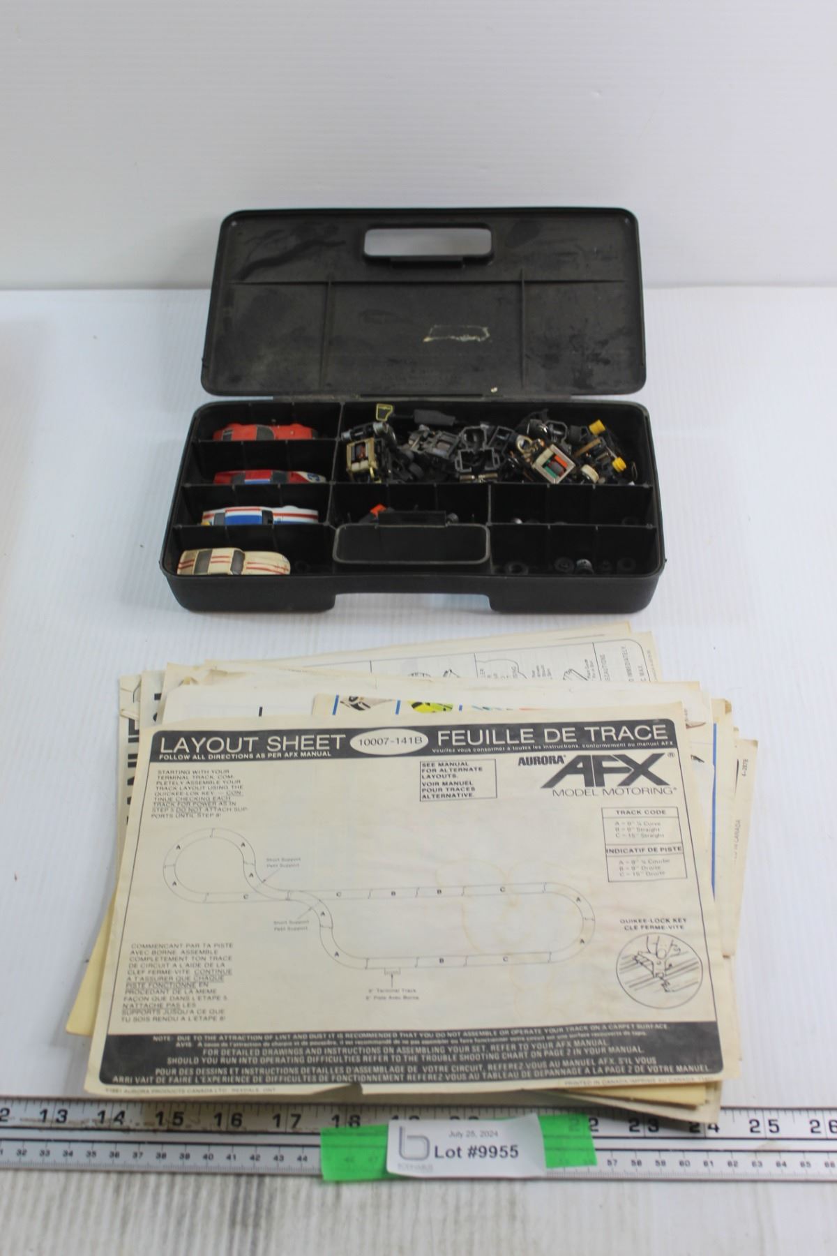 Afx Racing Shelf Layout Vintage AFX Slot Car Bodies, Parts and Track Layouts - Bodnarus ...
